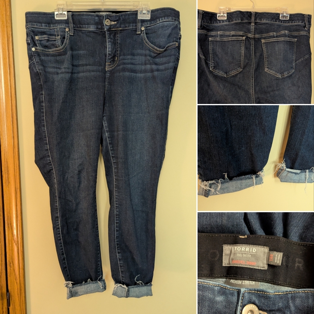 Torrid Women's Dark Blue Jeans